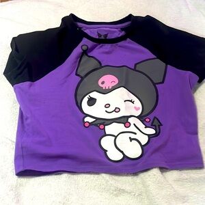Kuromi baby tee size L